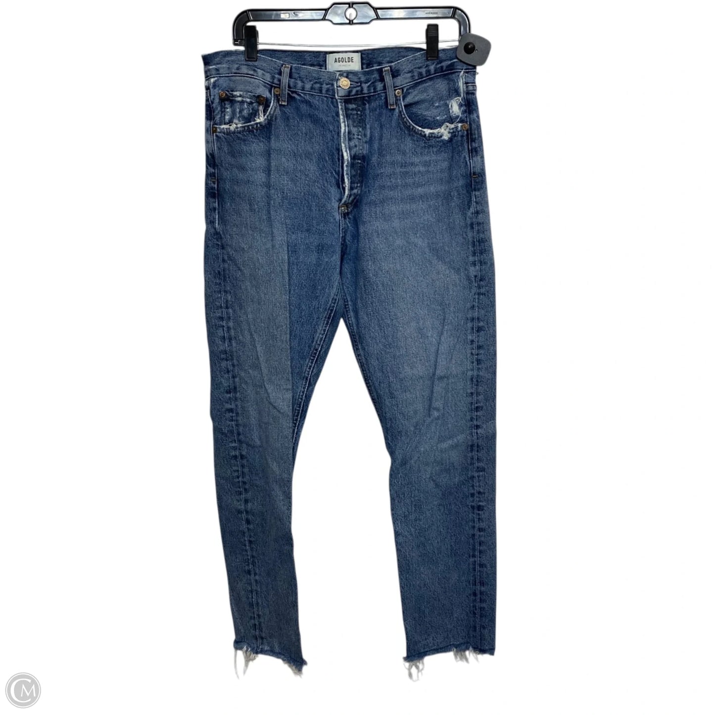 Jeans Designer By Agolde In Blue Denim, Size: 6