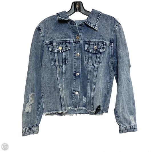 Jacket Denim By Cmf In Blue Denim, Size: M