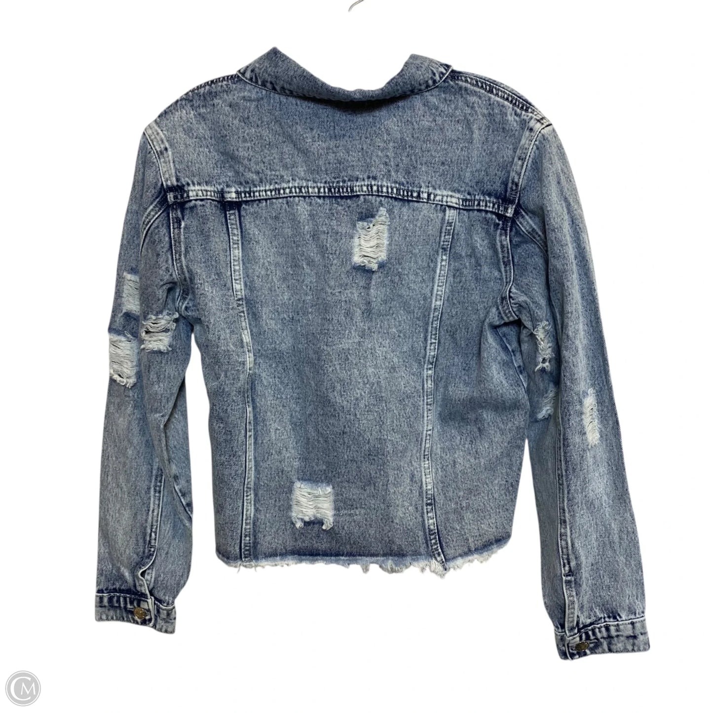 Jacket Denim By Cmf In Blue Denim, Size: M