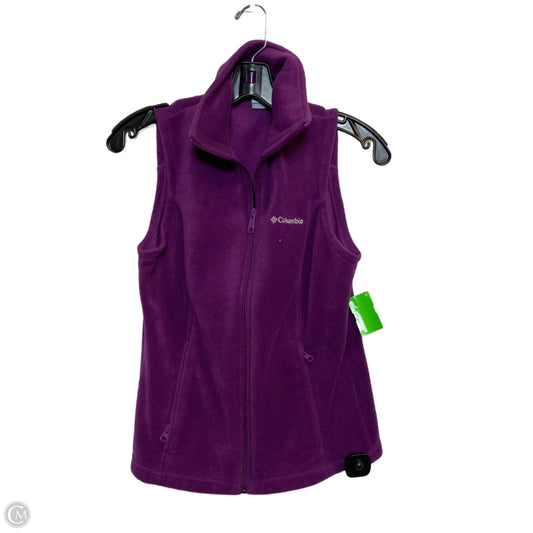 Vest Fleece By Columbia In Purple, Size: Xs