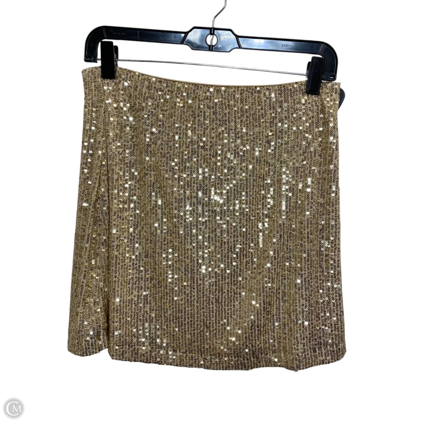 Skirt Mini & Short By Z Supply In Gold, Size: M