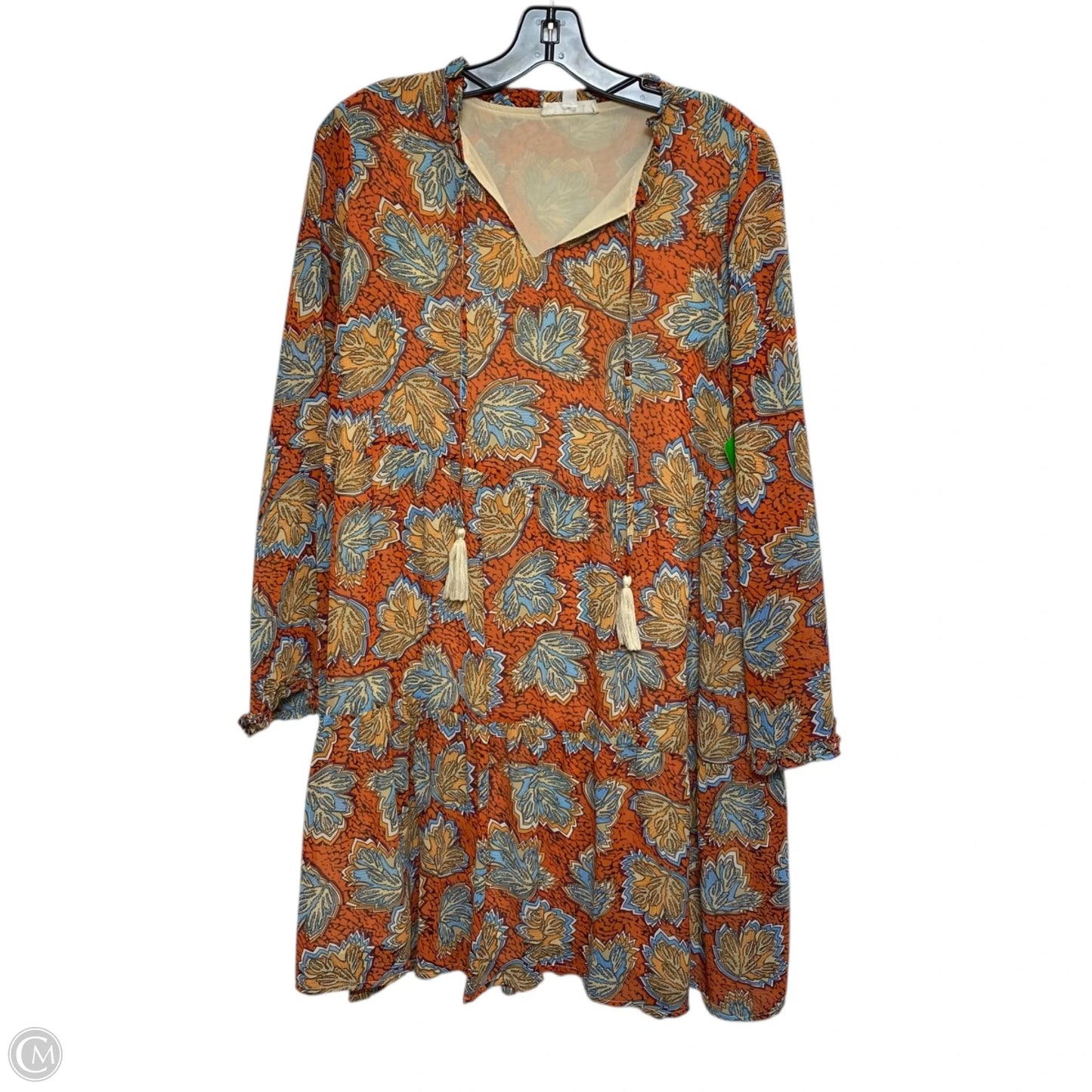 Dress Casual Short By Thml In Orange, Size: L