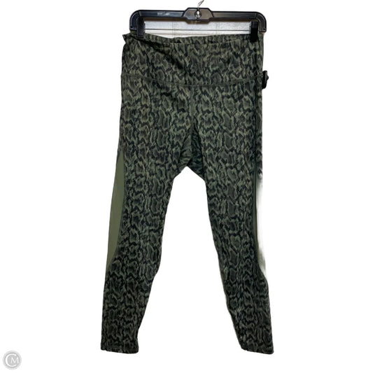 Athletic Leggings By Old Navy In Green, Size: L