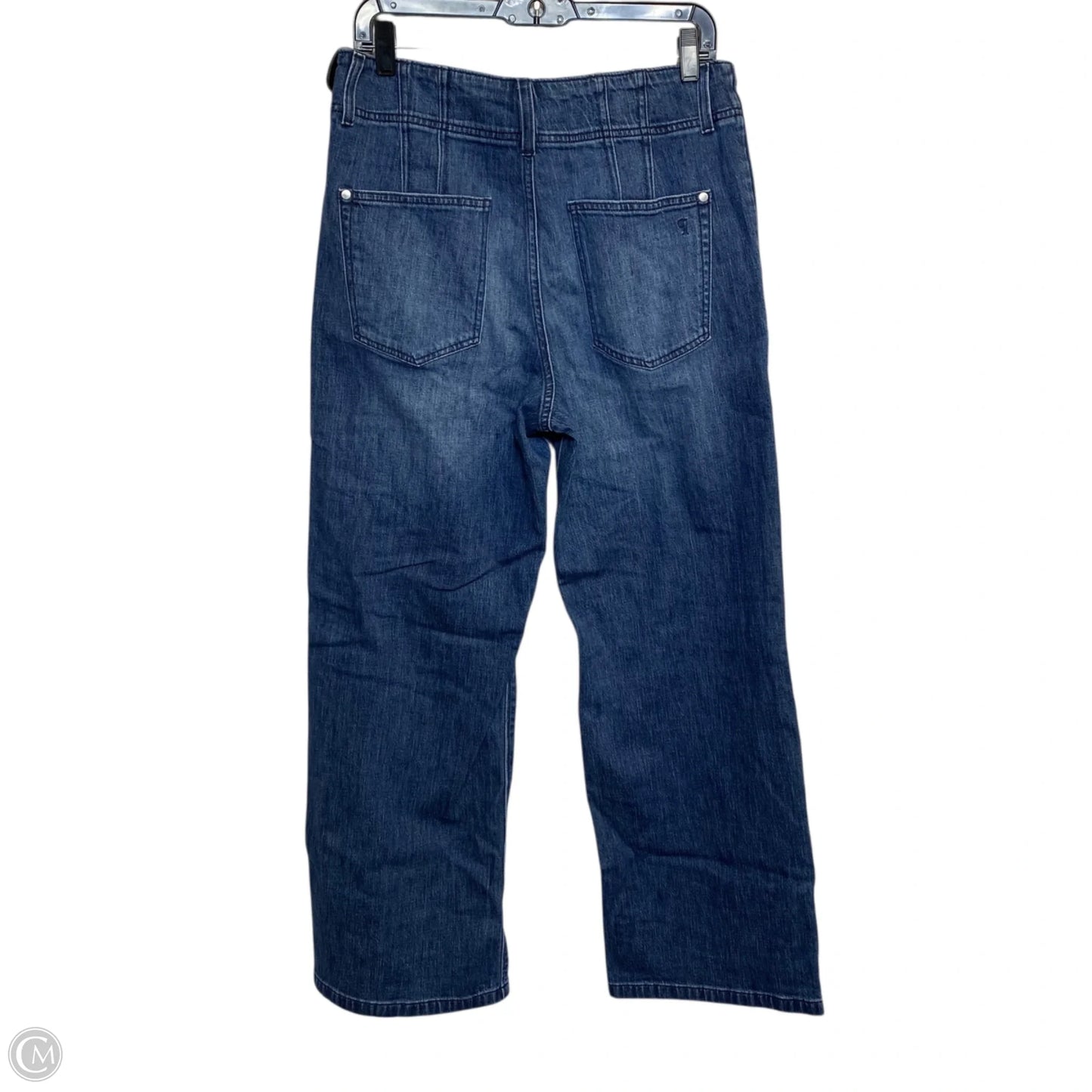 Jeans Wide Leg By Pilcro In Blue Denim, Size: 10