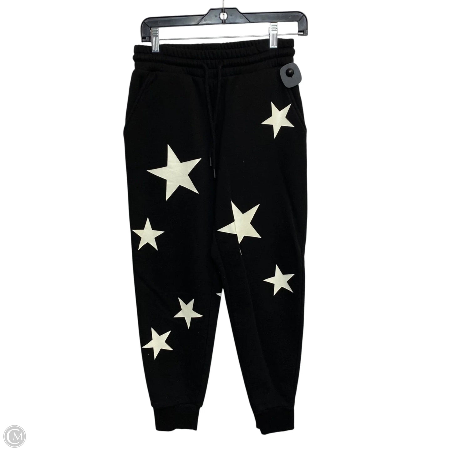 Lounge Set Pants By Zenana In Black & White, Size: S