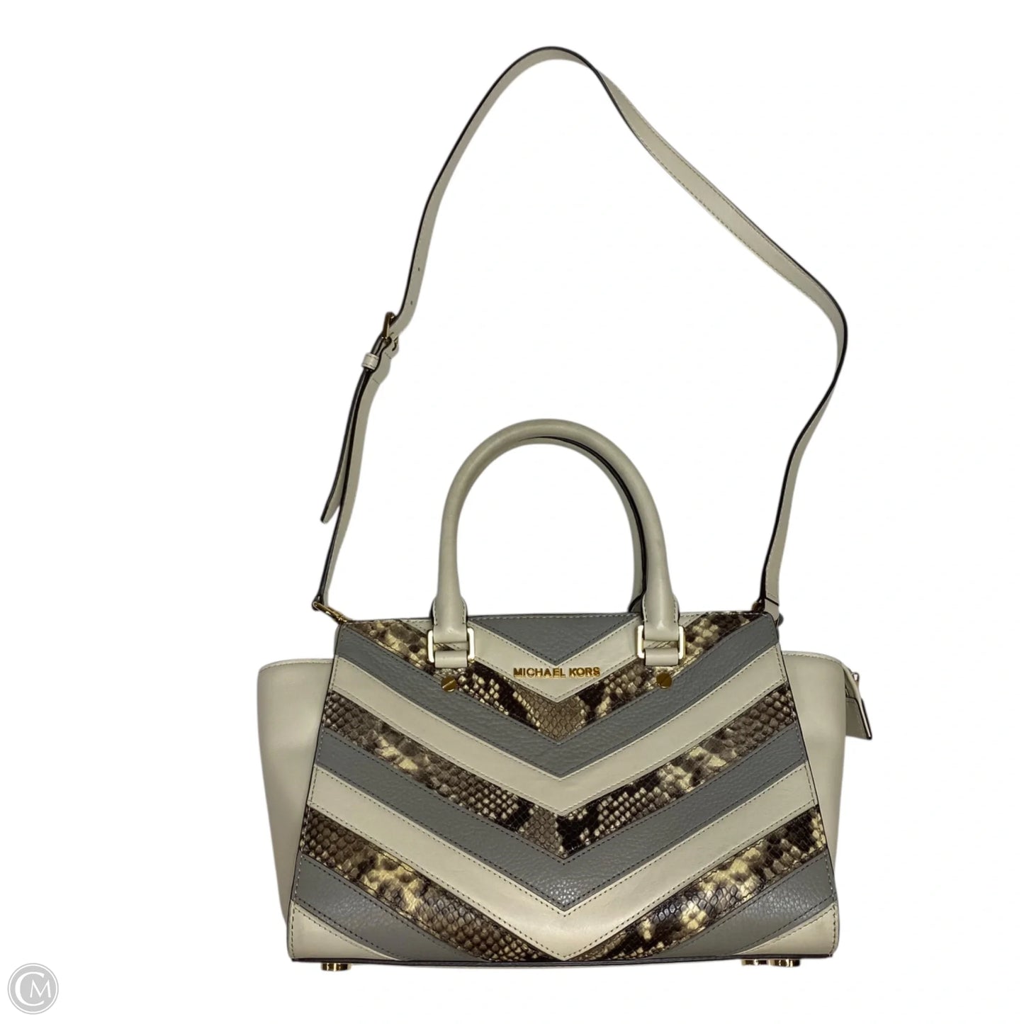 Handbag Designer By Michael Kors, Size: Medium