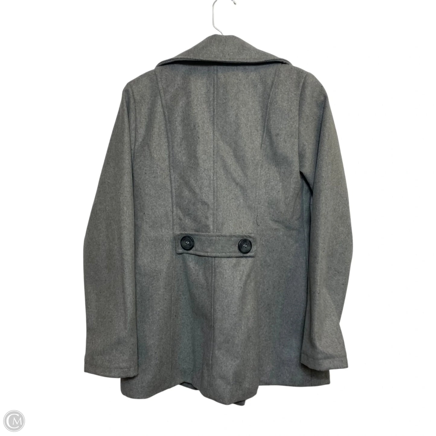 Coat Peacoat By Me Jane In Grey, Size: S