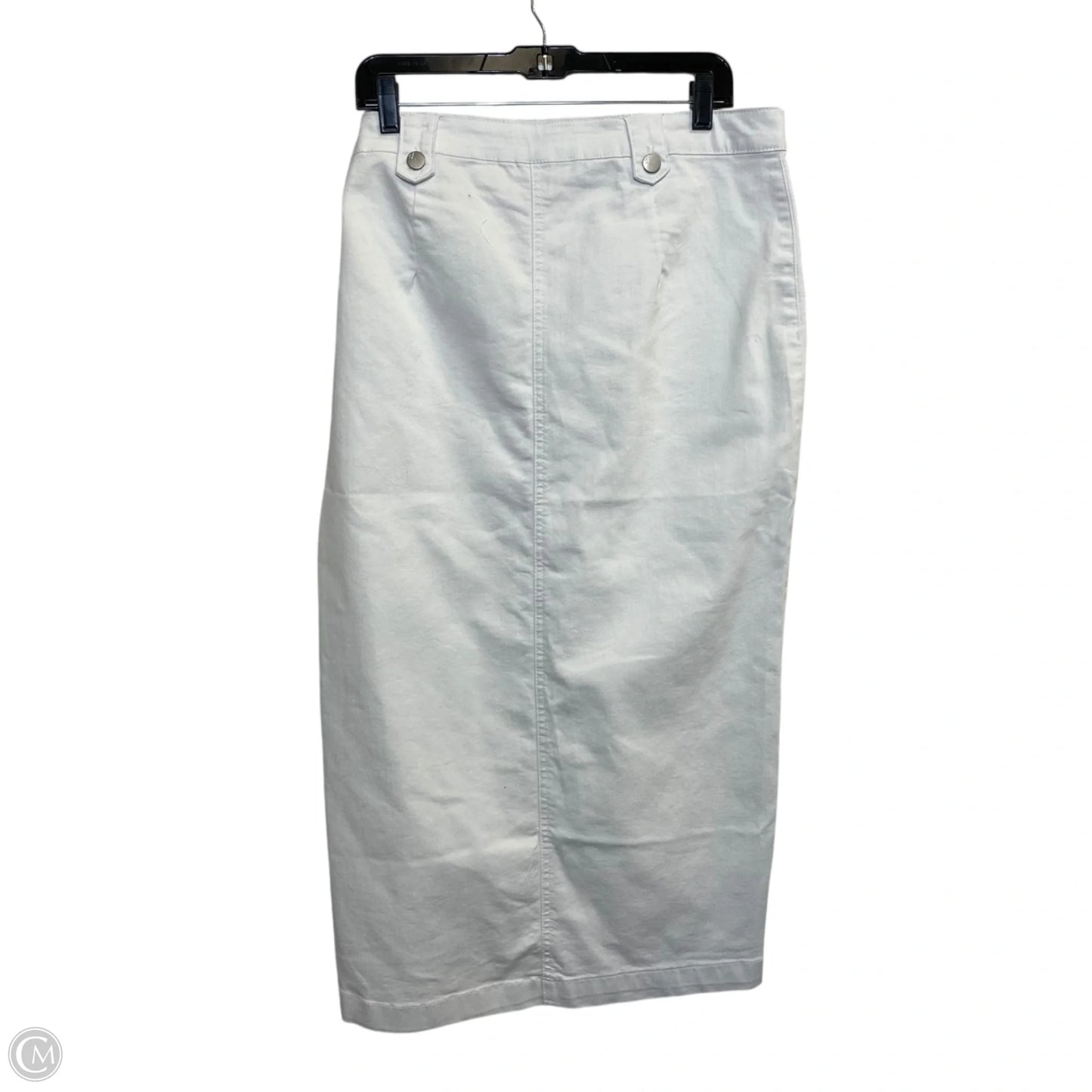 Skirt Midi By D Jeans In White, Size: L