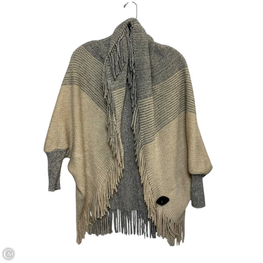 Shawl By Coco And Carmen In Brown & Grey, Size: Osfm