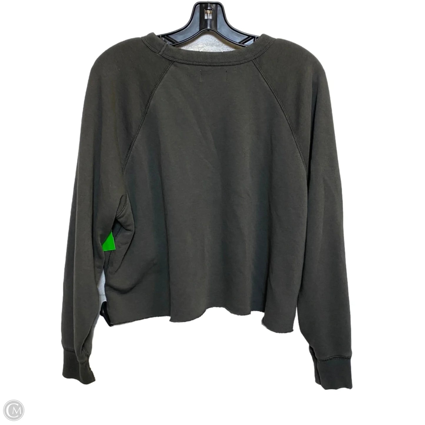 Top Long Sleeve By Aerie In Grey, Size: M