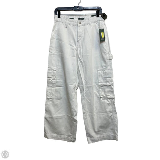 Jeans Wide Leg By Wild Fable In White Denim, Size: 6