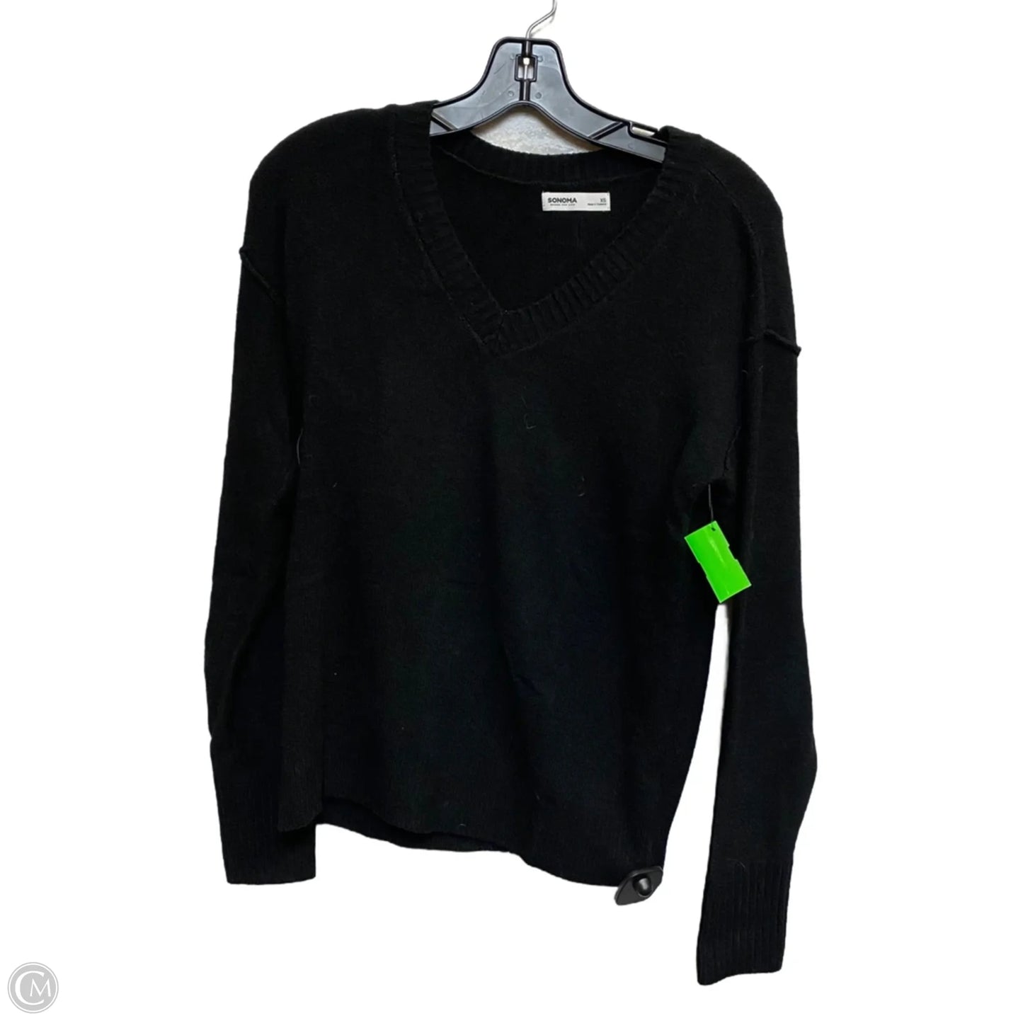 Sweater By Sonoma In Black, Size: Xs