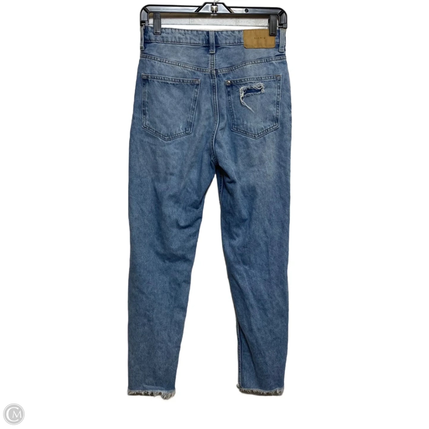 Jeans Straight By H&m In Blue Denim, Size: 2