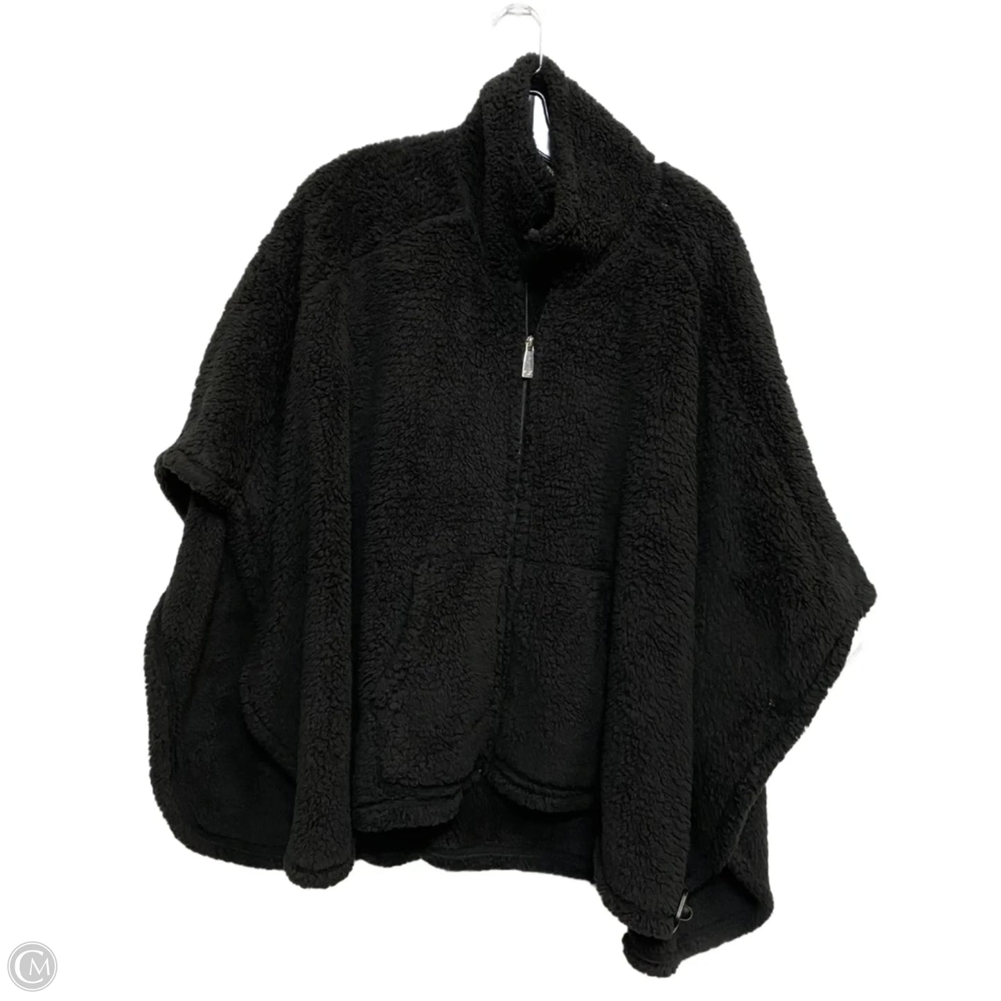 Poncho By Calvin Klein In Black, Size: Osfm