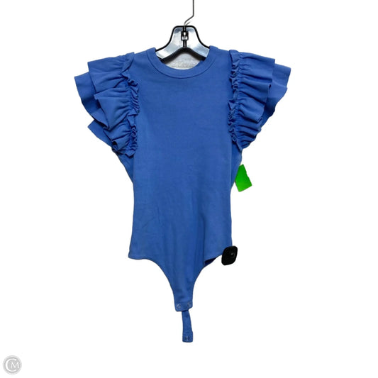 Bodysuit By Express In Blue, Size: Xs