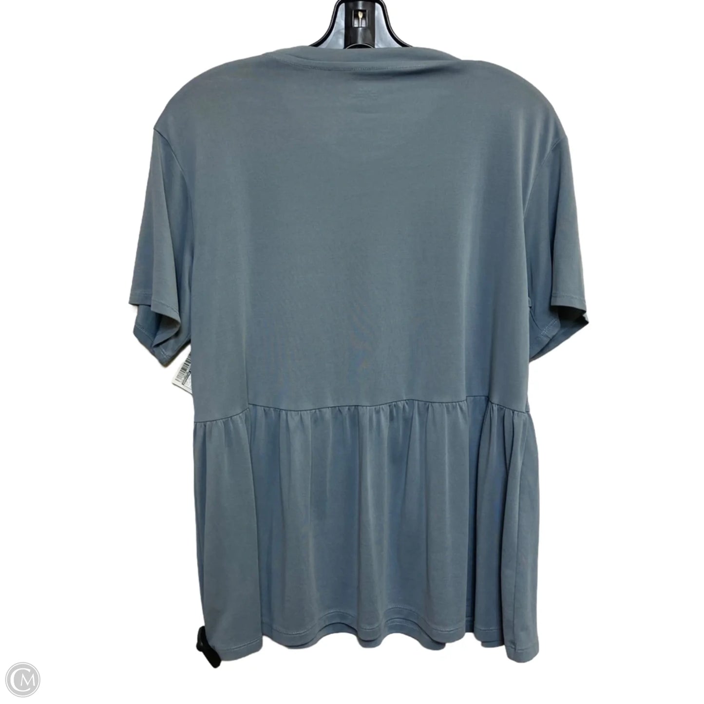 Top Short Sleeve By American Eagle In Blue, Size: L