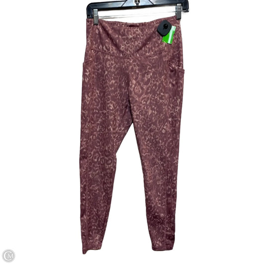 Athletic Leggings By Danskin In Pink, Size: M