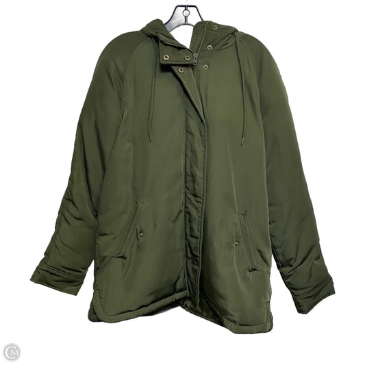 Jacket Puffer & Quilted By Old Navy In Green, Size: M
