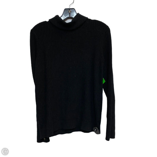 Sweater By Talbots In Black, Size: L