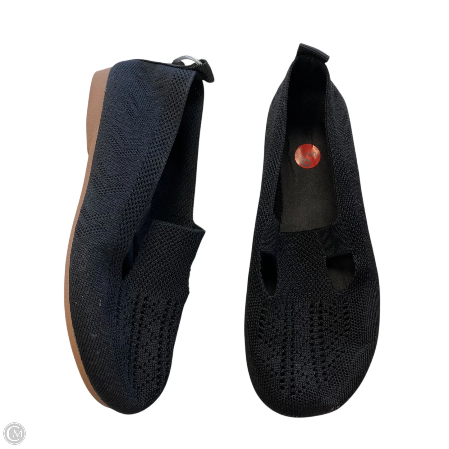 Shoes Flats By Bronax In Black, Size: 6.5