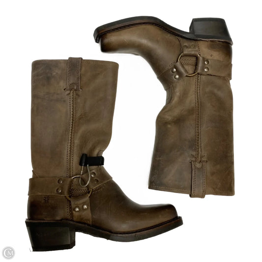Boots Designer By Frye In Brown, Size: 6.5
