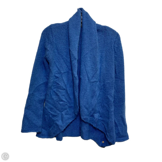 Sweater Cardigan By Wooden Ships In Blue, Size: S