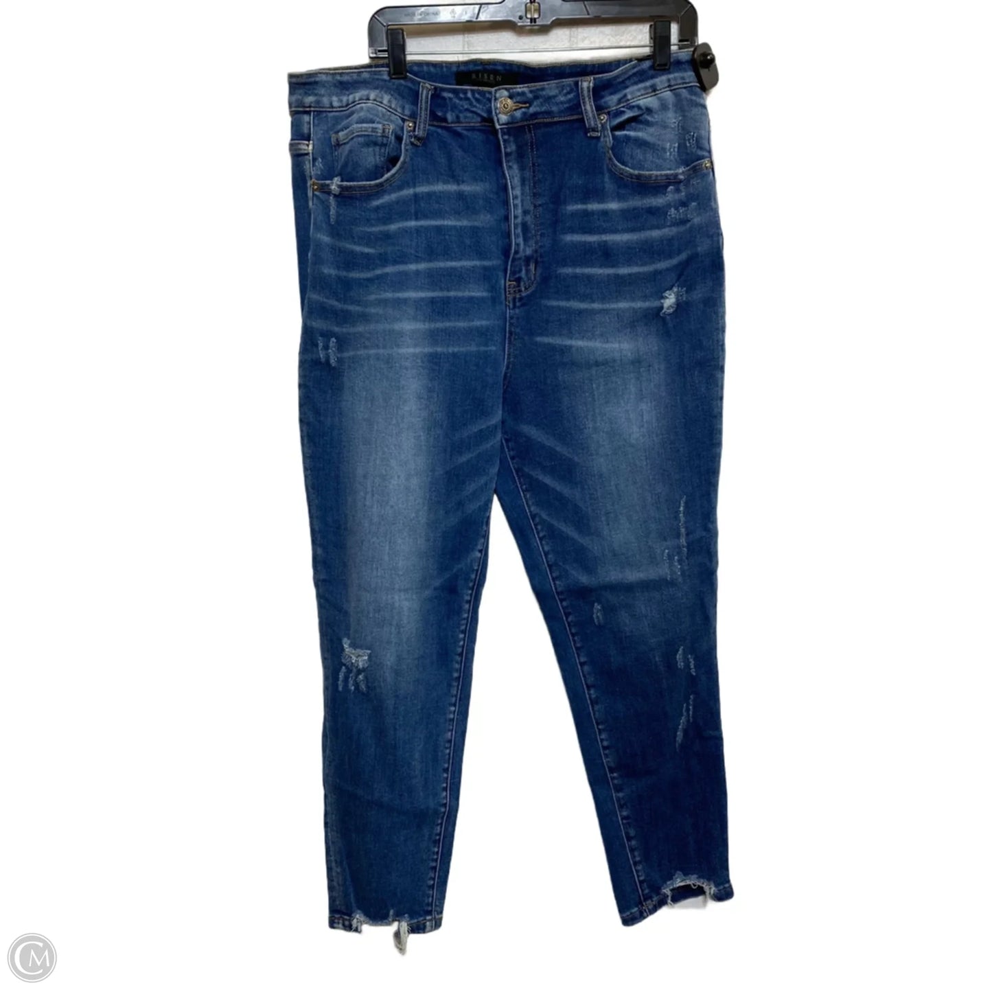 Jeans Skinny By Risen In Blue Denim, Size: 2x