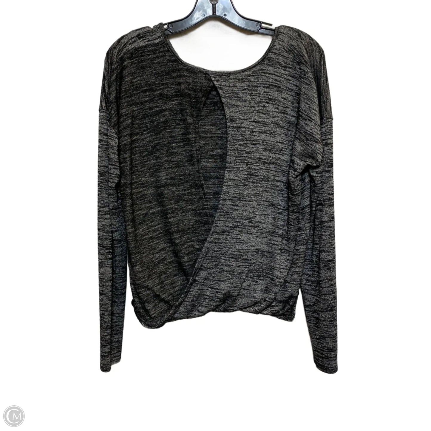 Top Long Sleeve Designer By Rag And Bone In Grey, Size: S