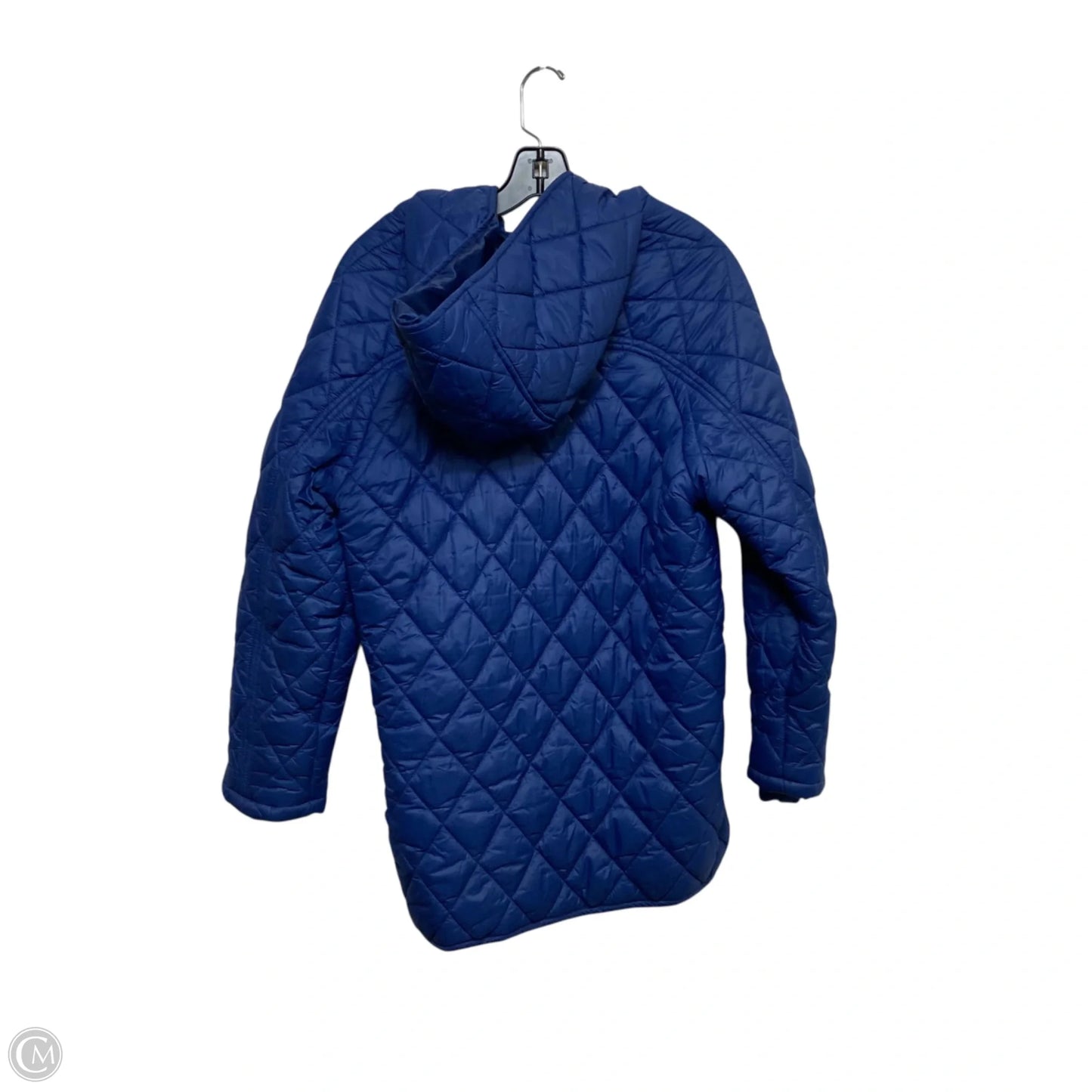 Jacket Puffer & Quilted By Me Jane In Blue, Size: S