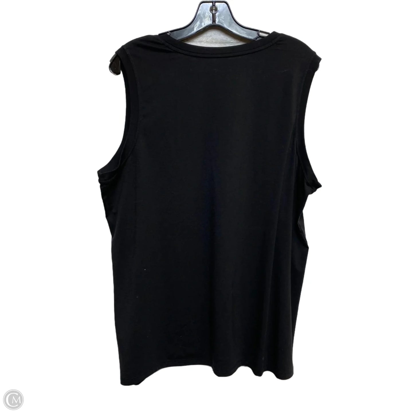 Athletic Tank Top By Athleta In Black, Size: 1x