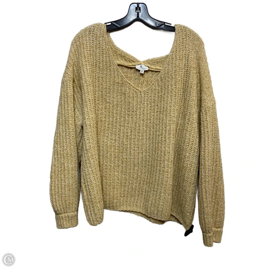 Sweater By True Craft In Yellow, Size: 2x