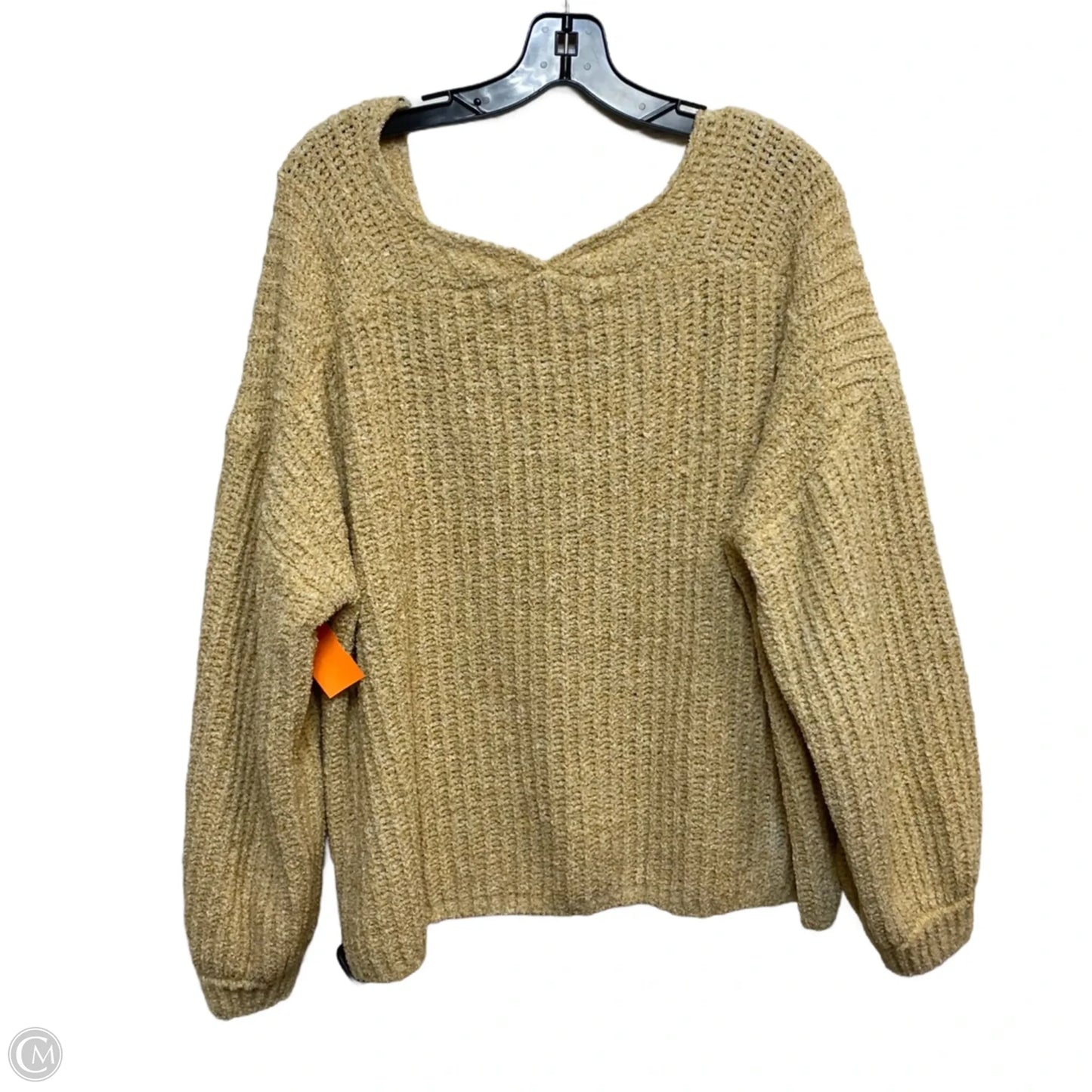 Sweater By True Craft In Yellow, Size: 2x