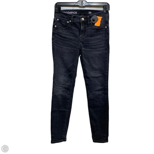 Jeans Skinny By J. Crew In Black Denim, Size: 2