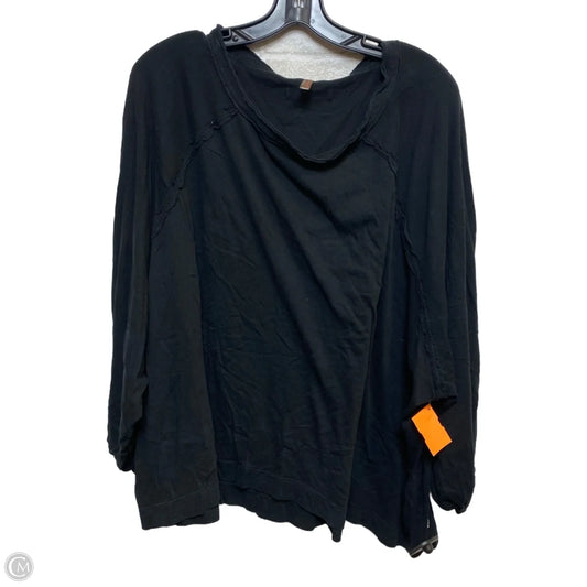 Top 3/4 Sleeve By Free People In Black, Size: M