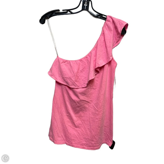 Top Sleeveless Designer By Lilly Pulitzer In Pink, Size: M