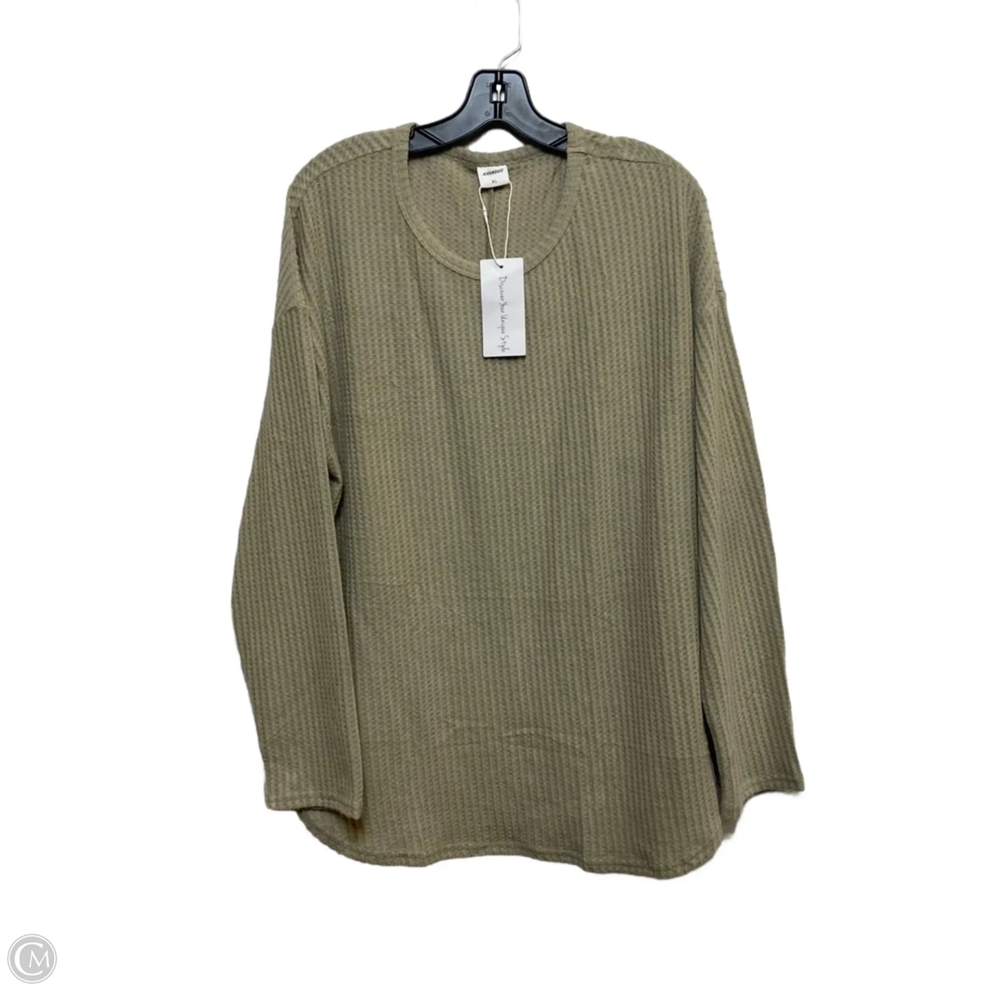 Top Long Sleeve By Xieerdua In Tan, Size: Xl