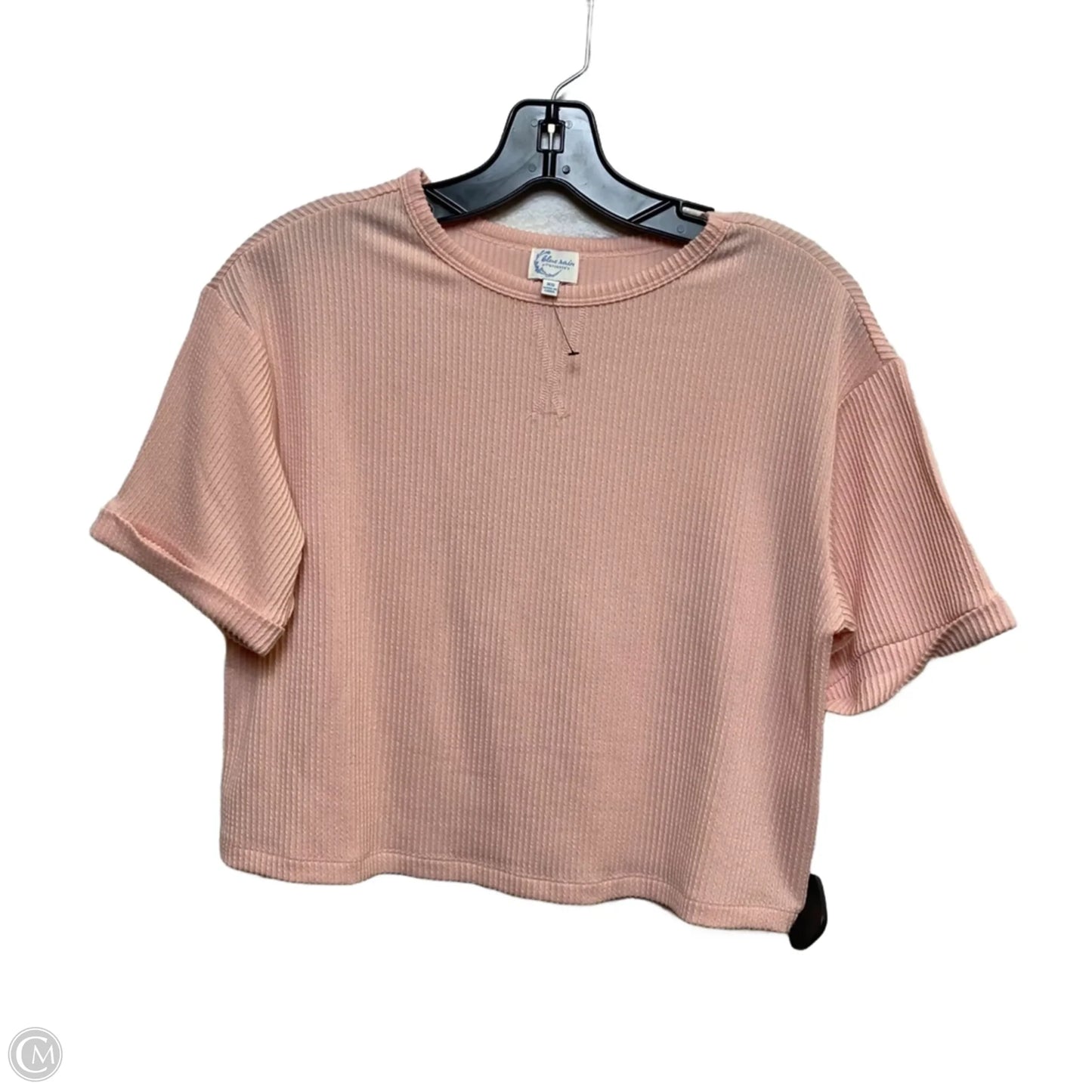 Top Short Sleeve By Blue Rain In Pink, Size: Xs