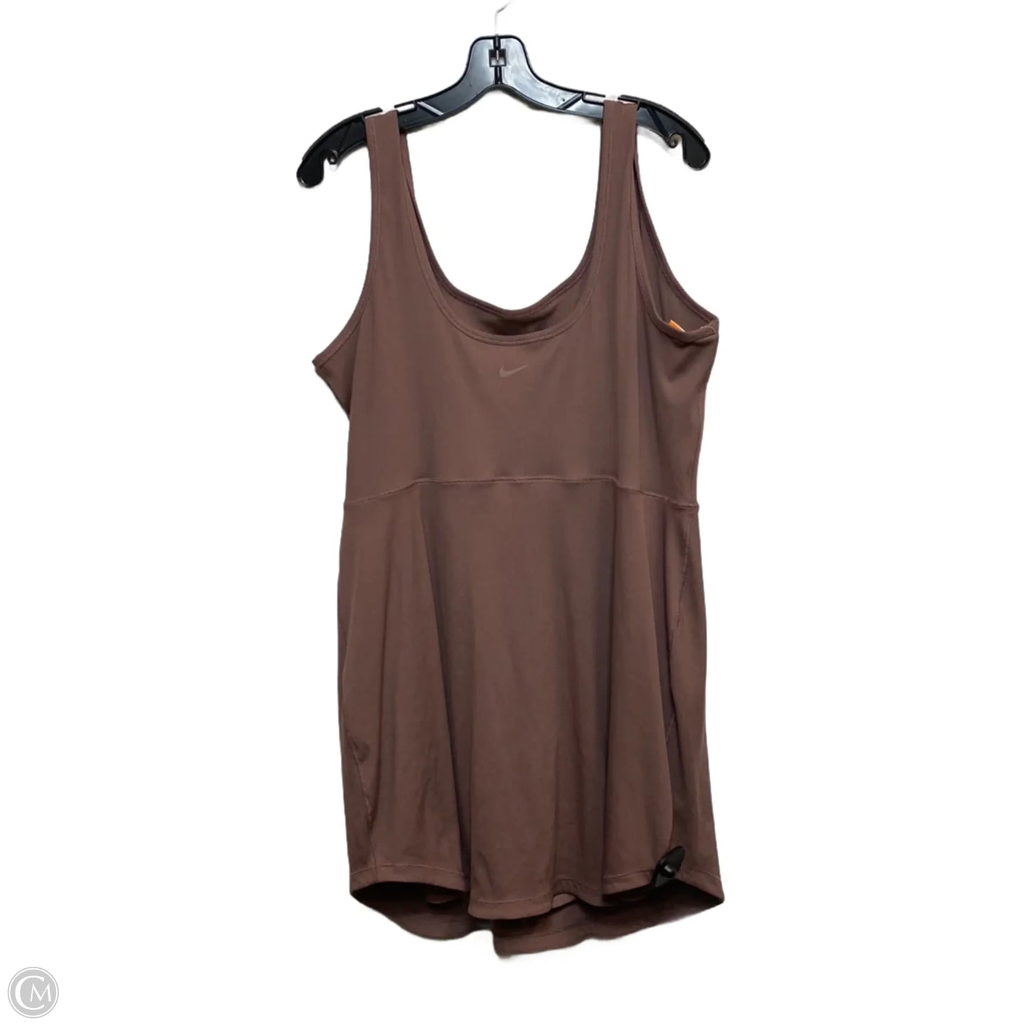 Athletic Romper By Nike In Brown, Size: 1x