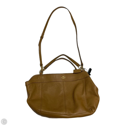 Crossbody Designer By Coach, Size: Large