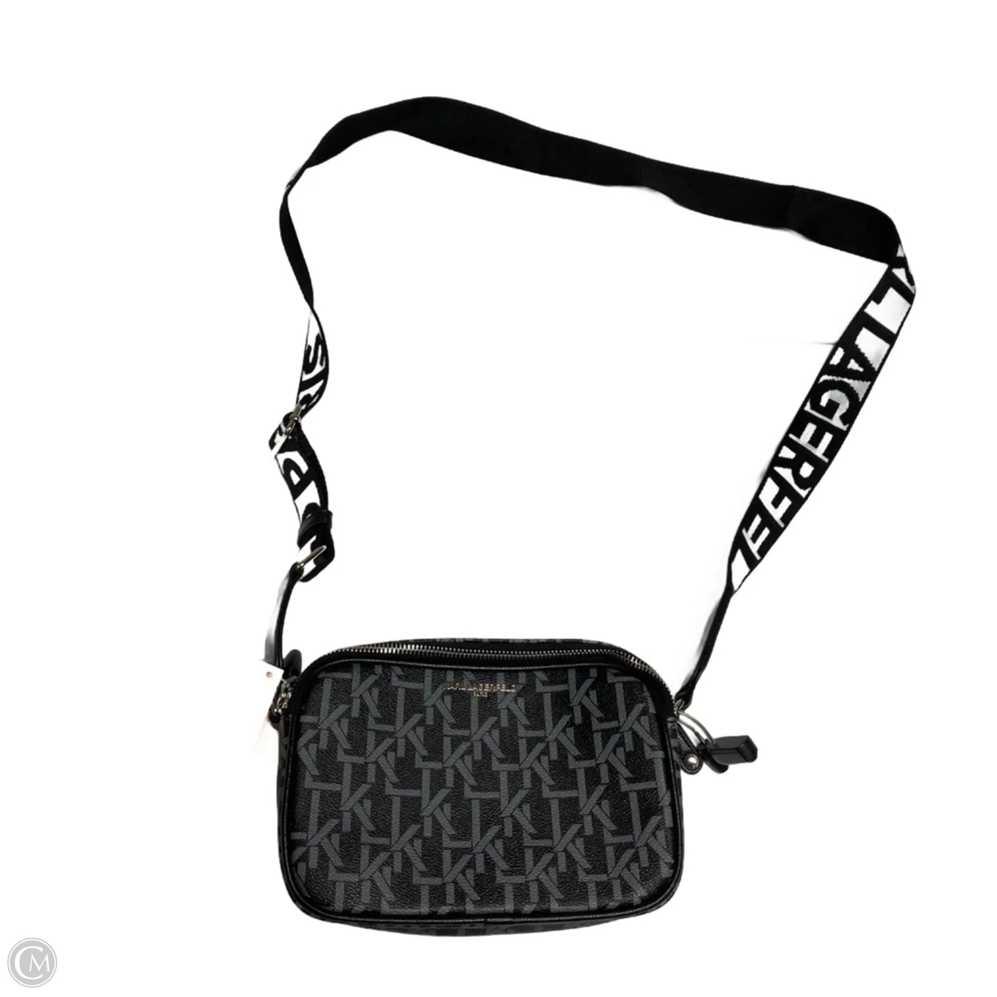 Crossbody Designer By Karl Lagerfeld, Size: Small