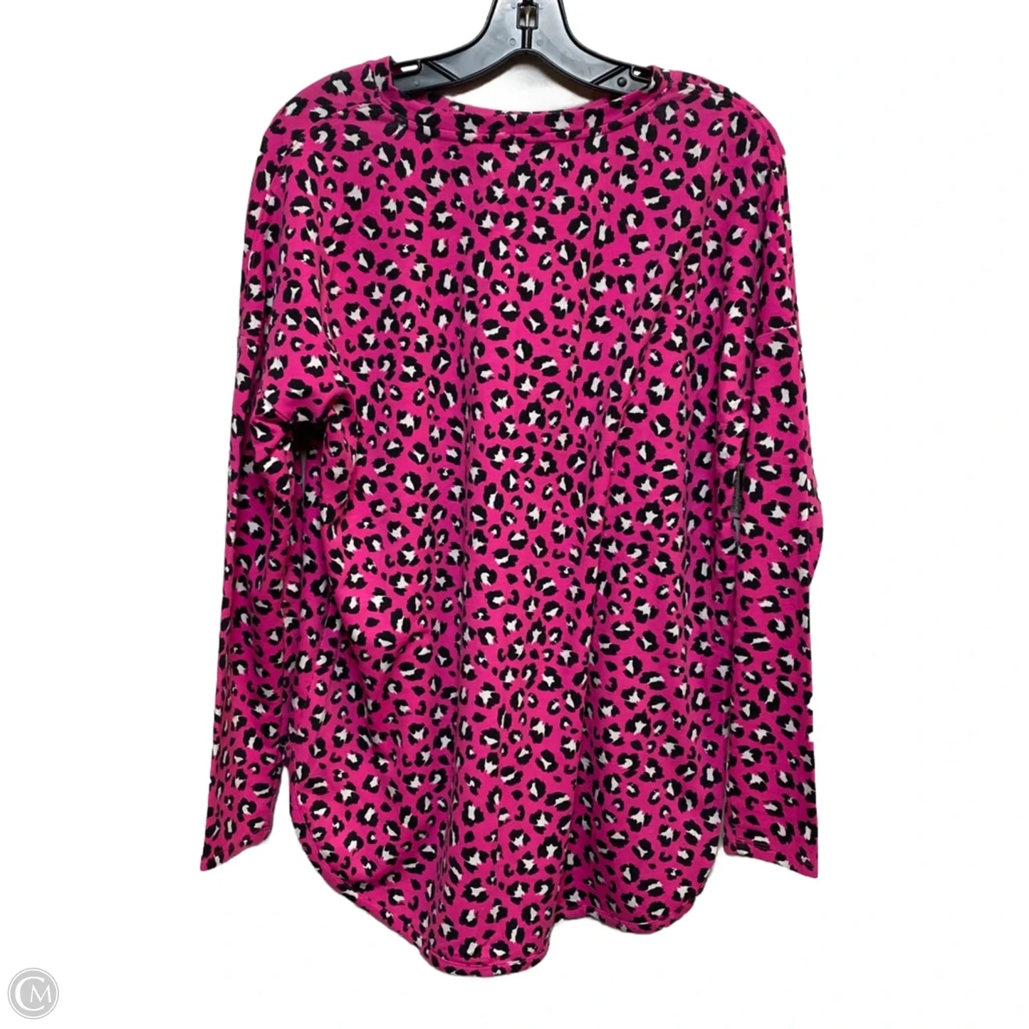Top Long Sleeve By Crown And Ivy In Pink, Size: S