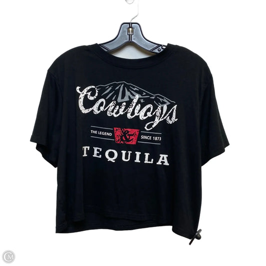 Top Short Sleeve By Cmf In Black, Size: Xl