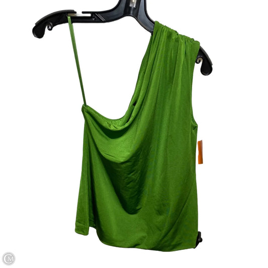 Top Sleeveless By Ann Taylor In Green, Size: S