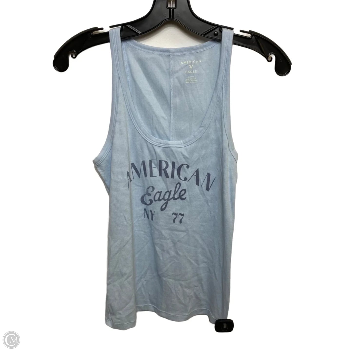 Top Sleeveless By American Eagle In Blue, Size: M
