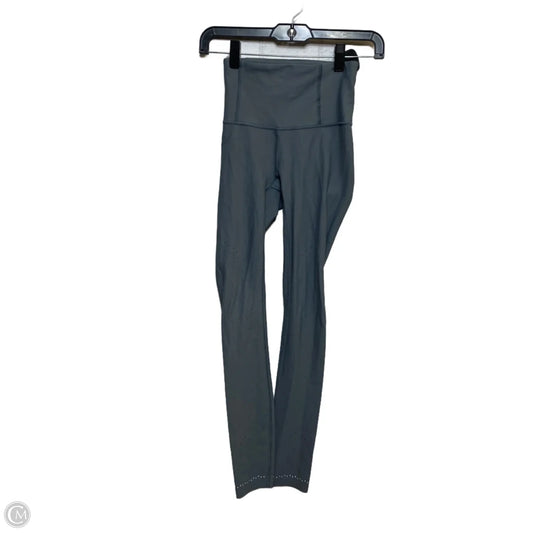 Athletic Leggings By Lululemon In Grey, Size: Xs
