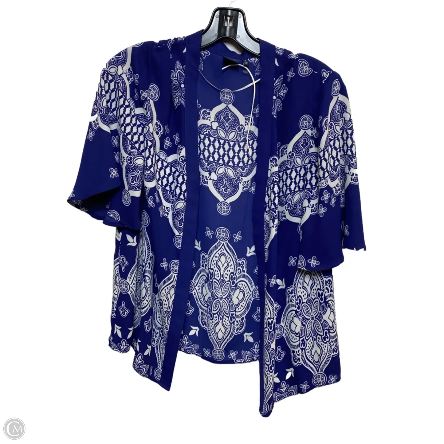 Kimono By Kaari Blue In Blue, Size: S