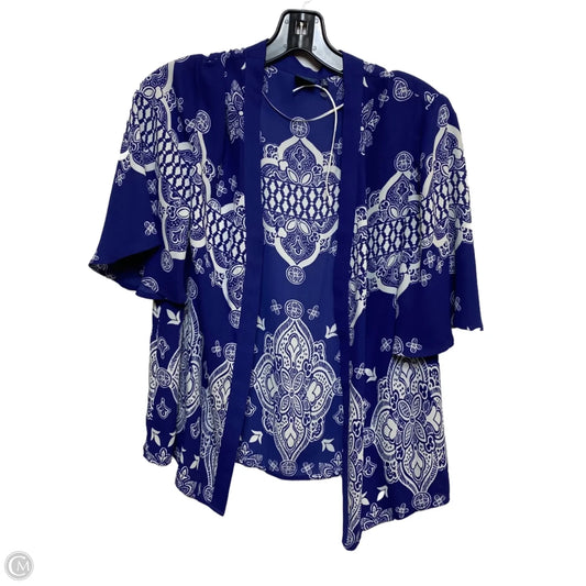 Kimono By Kaari Blue In Blue, Size: S