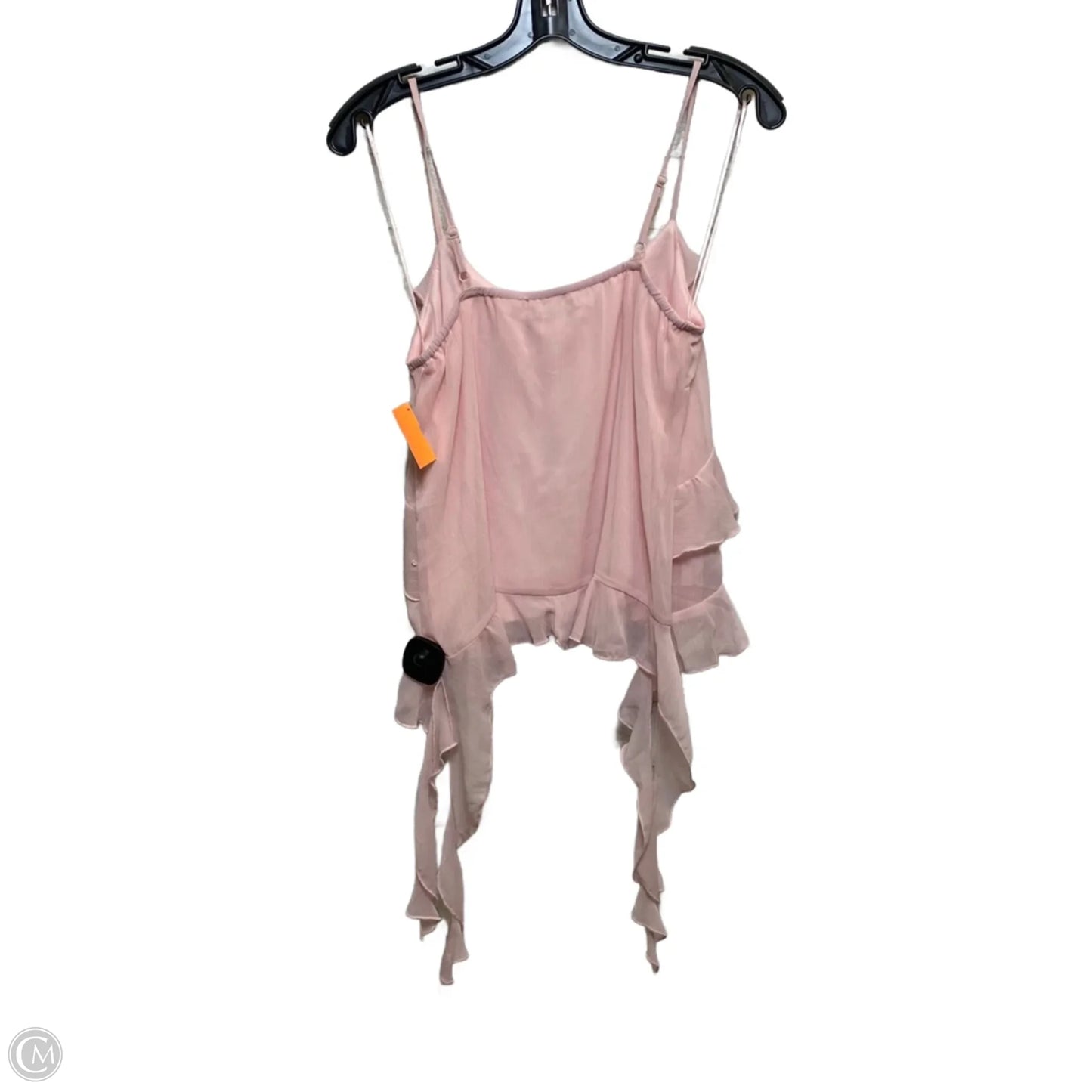 Top Sleeveless By Evolutionary In Pink, Size: M
