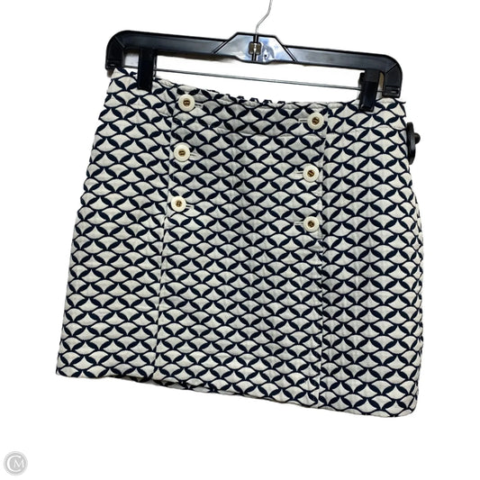 Skirt Designer By Vineyard Vines In Blue & White, Size: S