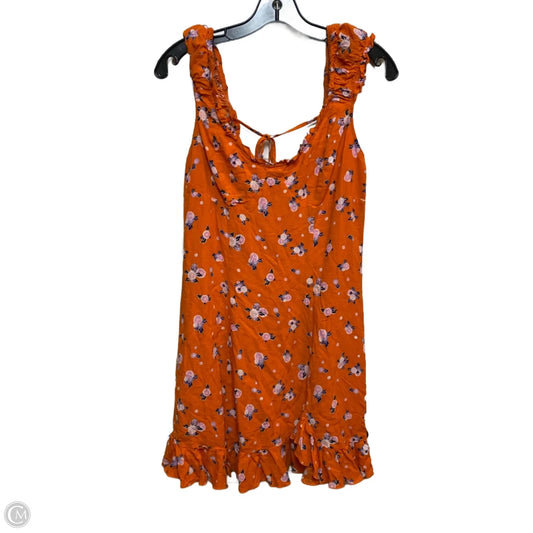 Dress Casual Short By Free People In Orange, Size: M